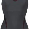 Arena Light Cross Back Swimsuit Women, gris