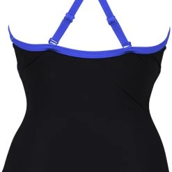 Arena Lise Light Cross Back Swimsuit Women, noir/Multicolore -Natation Femme Soldes arena lise light cross back swimsuit women black multi black bright blue 2