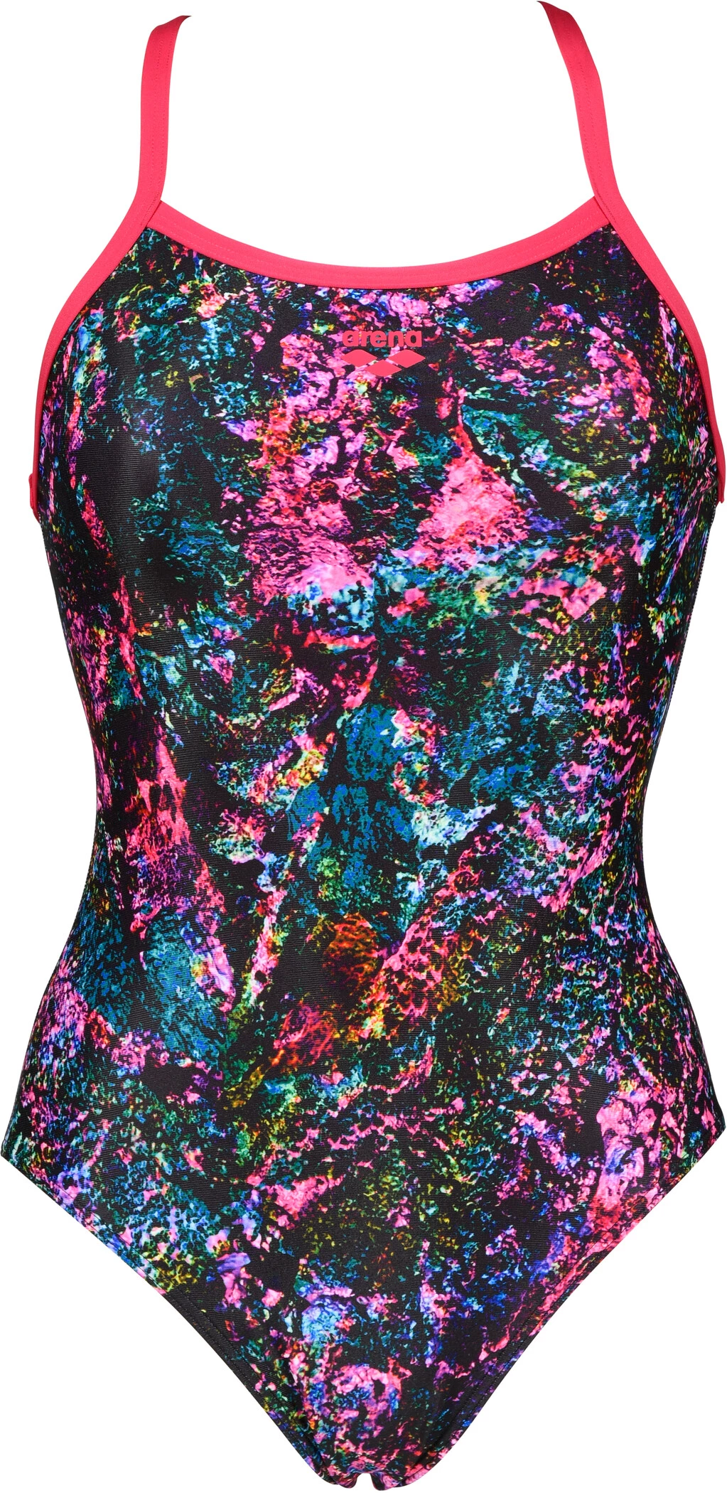Arena Mountains Texture Light Drop Back Swimsuit Women, violet/Multicolore 3 Arena Mountains Texture Light Drop Back Swimsuit Women, violet/Multicolore