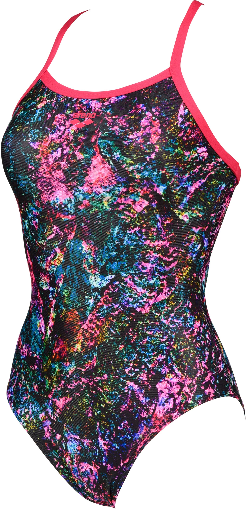 Arena Mountains Texture Light Drop Back Swimsuit Women, violet/Multicolore 5 Arena Mountains Texture Light Drop Back Swimsuit Women, violet/Multicolore – Image 3