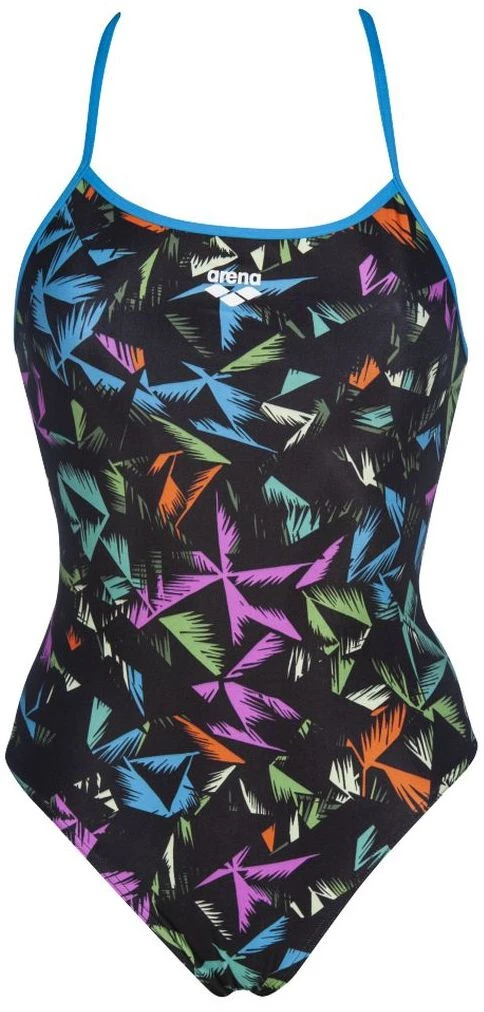 Arena Multicolor Palms Accellerate Back Maillot de bain une pièce Femme, noir/Multicolore 3 Arena Multicolor Palms Accellerate Back Maillot de bain une pièce Femme, noir/Multicolore