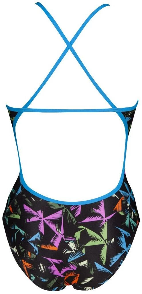 Arena Multicolor Palms Accellerate Back Maillot de bain une pièce Femme, noir/Multicolore 4 Arena Multicolor Palms Accellerate Back Maillot de bain une pièce Femme, noir/Multicolore – Image 2