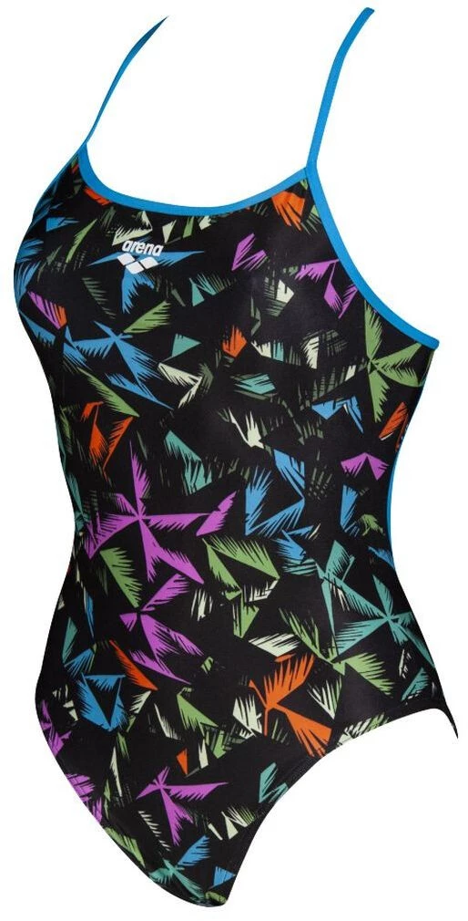 Arena Multicolor Palms Accellerate Back Maillot de bain une pièce Femme, noir/Multicolore 5 Arena Multicolor Palms Accellerate Back Maillot de bain une pièce Femme, noir/Multicolore – Image 3
