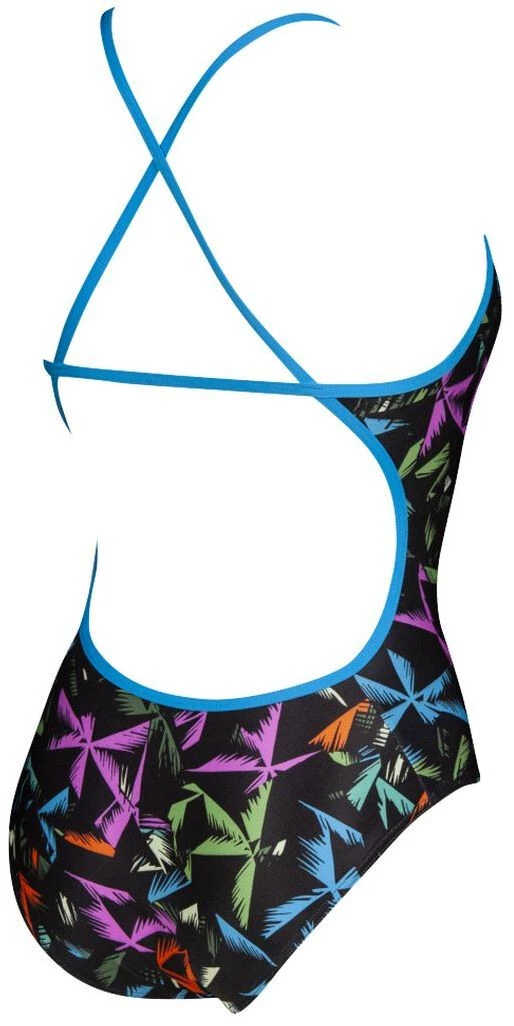 Arena Multicolor Palms Accellerate Back Maillot de bain une pièce Femme, noir/Multicolore 6 Arena Multicolor Palms Accellerate Back Maillot de bain une pièce Femme, noir/Multicolore – Image 4