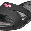 Arena Nina Slides Women, noir/gris 1 Arena Nina Slides Women, noir/gris -Natation Femme Soldes arena nina slides women black dark grey black 1 3