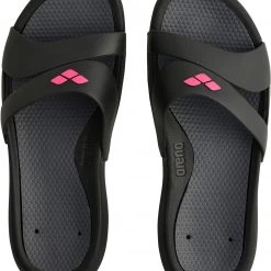Arena Nina Slides Women, rose/bleu -Natation Femme Soldes arena nina slides women black dark grey black 3 5
