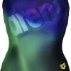 Arena Placement Swim Pro Back One Piece Swimsuit Women, Multicolore/noir 2 Arena Placement Swim Pro Back One Piece Swimsuit Women, Multicolore/noir -Natation Femme Soldes arena placement swim pro back one piece swimsuit women black soft green multi 1