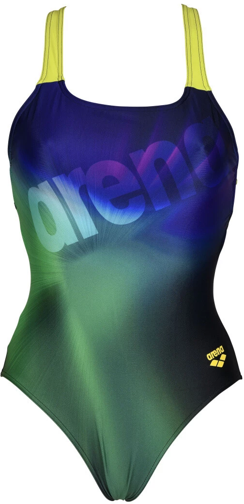 Arena Placement Swim Pro Back One Piece Swimsuit Women, Multicolore/noir 3 Arena Placement Swim Pro Back One Piece Swimsuit Women, Multicolore/noir
