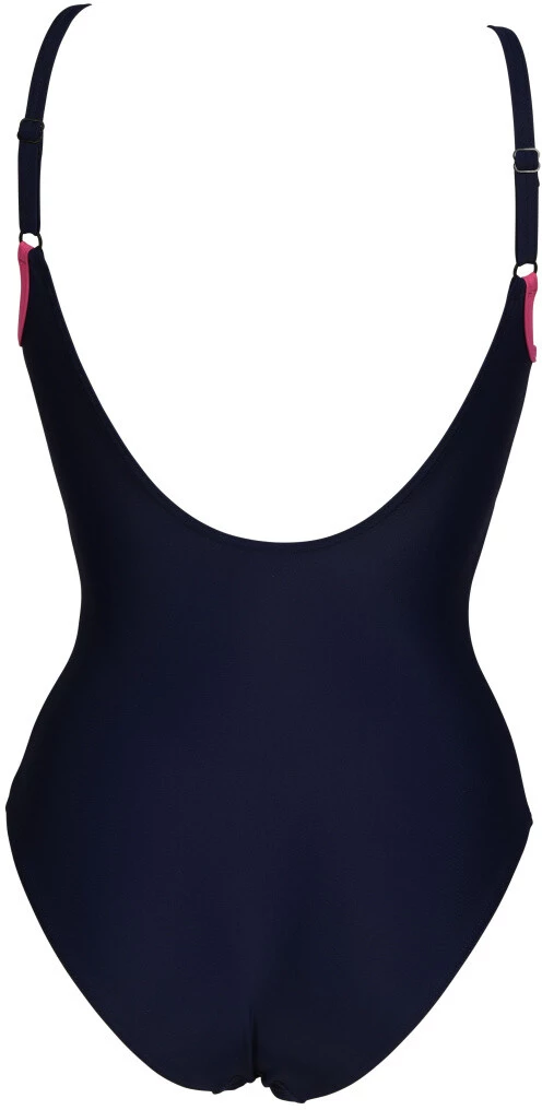 Arena Placement U Back One Piece Swimsuit B Women, bleu/rose 4 Arena Placement U Back One Piece Swimsuit B Women, bleu/rose – Image 2