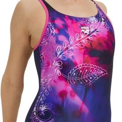 Arena Placement U Back One Piece Swimsuit B Women, bleu/rose 9 Arena Placement U Back One Piece Swimsuit B Women, bleu/rose -Natation Femme Soldes arena placement u back one piece swimsuit b women navy freak rose multi 3