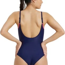 Arena Placement U Back One Piece Swimsuit B Women, bleu/rose 10 Arena Placement U Back One Piece Swimsuit B Women, bleu/rose -Natation Femme Soldes arena placement u back one piece swimsuit b women navy freak rose multi 4