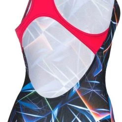 Arena Pro Back Allover One Piece Swimsuit Women, noir/Multicolore -Natation Femme Soldes arena pro back allover one piece swimsuit women black multi freak rose 4