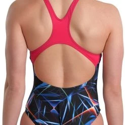 Arena Pro Back Allover One Piece Swimsuit Women, noir/Multicolore -Natation Femme Soldes arena pro back allover one piece swimsuit women black multi freak rose 6