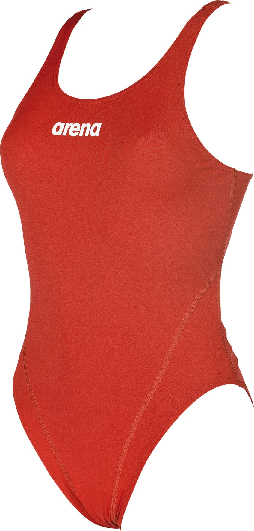 Arena Solid Swim Tech High Maillot de bain une pièce Femme, rouge 3 Arena Solid Swim Tech High Maillot de bain une pièce Femme, rouge