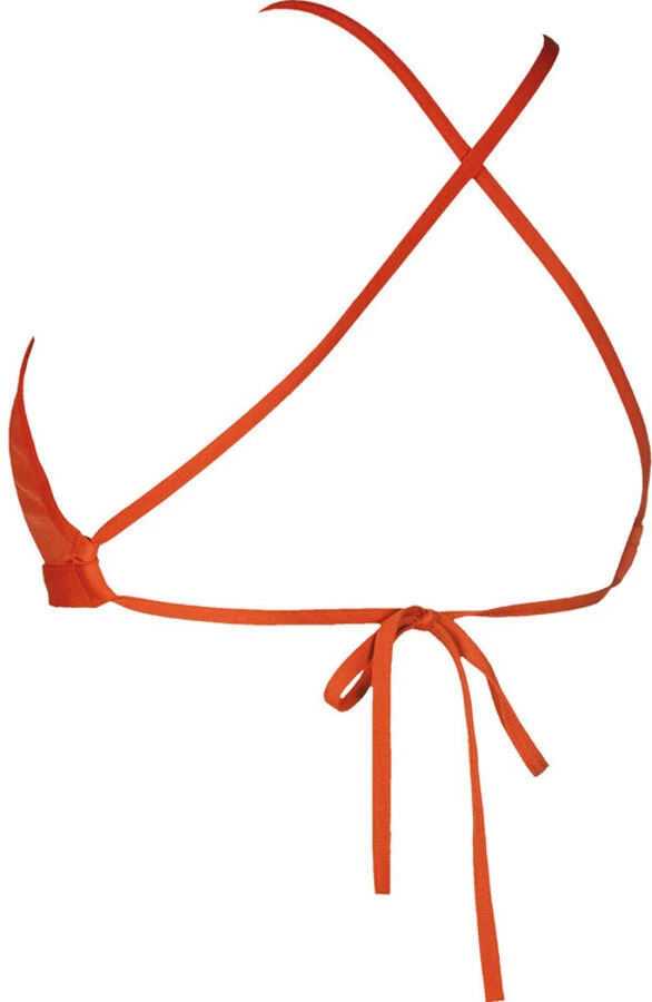 Arena Solid Tie Back T-shirt zippé Femme, rouge 5 Arena Solid Tie Back T-shirt zippé Femme, rouge – Image 3