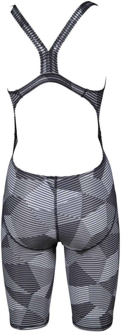 Arena Striped Geo Full Body Women, gris 4 Arena Striped Geo Full Body Women, gris – Image 2