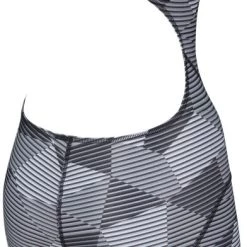 Arena Striped Geo Full Body Women, gris 11 Arena Striped Geo Full Body Women, gris -Natation Femme Soldes arena striped geo full body women black multi 4