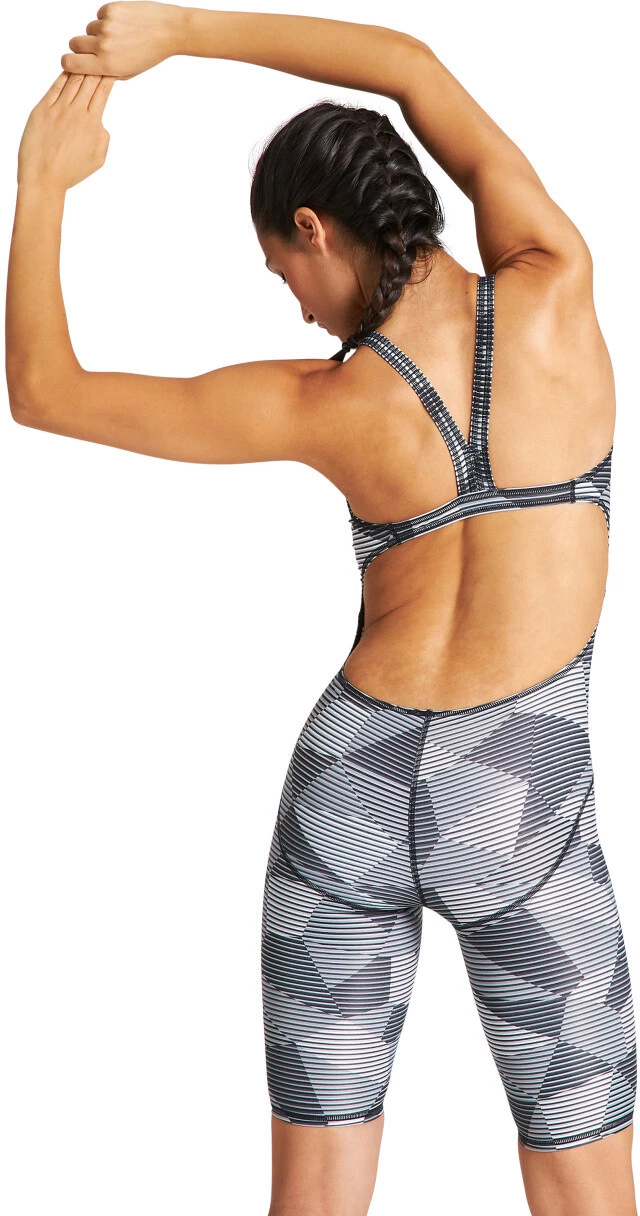 Arena Striped Geo Full Body Women, gris 8 Arena Striped Geo Full Body Women, gris – Image 6