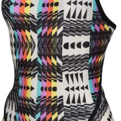 Arena Super Fly Back Allover One Piece Swimsuit Women, Multicolore -Natation Femme Soldes arena super fly back allover one piece swimsuit women black multi 3