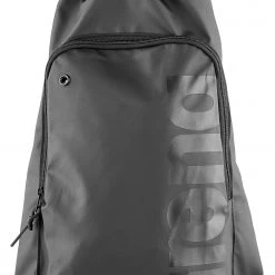 Natation Femme Soldes 20 Arena Team Sack All Black Sac de sport, noir/rose