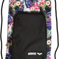 Arena Team Sack Allover, noir/Multicolore