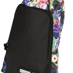 Arena Team Sack Allover, noir/blanc -Natation Femme Soldes arena team sack allover crazy fantasy skull 3