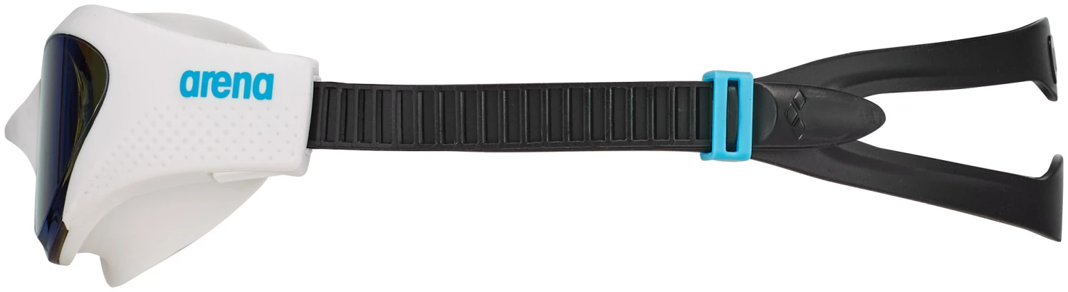 Arena The One Mirror Lunettes de natation, bleu/blanc 5 Arena The One Mirror Lunettes de natation, bleu/blanc – Image 3