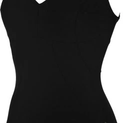 Arena Vertigo Maillot de bain une pièce Bonnet C encolure dégagée Femme, noir