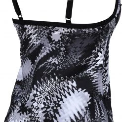 Arena Zora Tankini Women, noir/blanc 9 Arena Zora Tankini Women, noir/blanc -Natation Femme Soldes arena zora tankini women black multi black 4