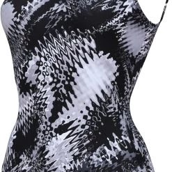 Arena Zora U Back Swimsuit D Cup Women, noir/blanc 8 Arena Zora U Back Swimsuit D Cup Women, noir/blanc -Natation Femme Soldes arena zora u back swimsuit d cup women black multi 3