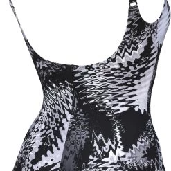 Arena Zora U Back Swimsuit D Cup Women, noir/blanc 9 Arena Zora U Back Swimsuit D Cup Women, noir/blanc -Natation Femme Soldes arena zora u back swimsuit d cup women black multi 4