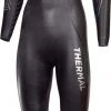 Blueseventy Reaction Thermal Wetsuit Women, noir 1 Blueseventy Reaction Thermal Wetsuit Women, noir -Natation Femme Soldes blueseventy reaction thermal wetsuit women black silver 1