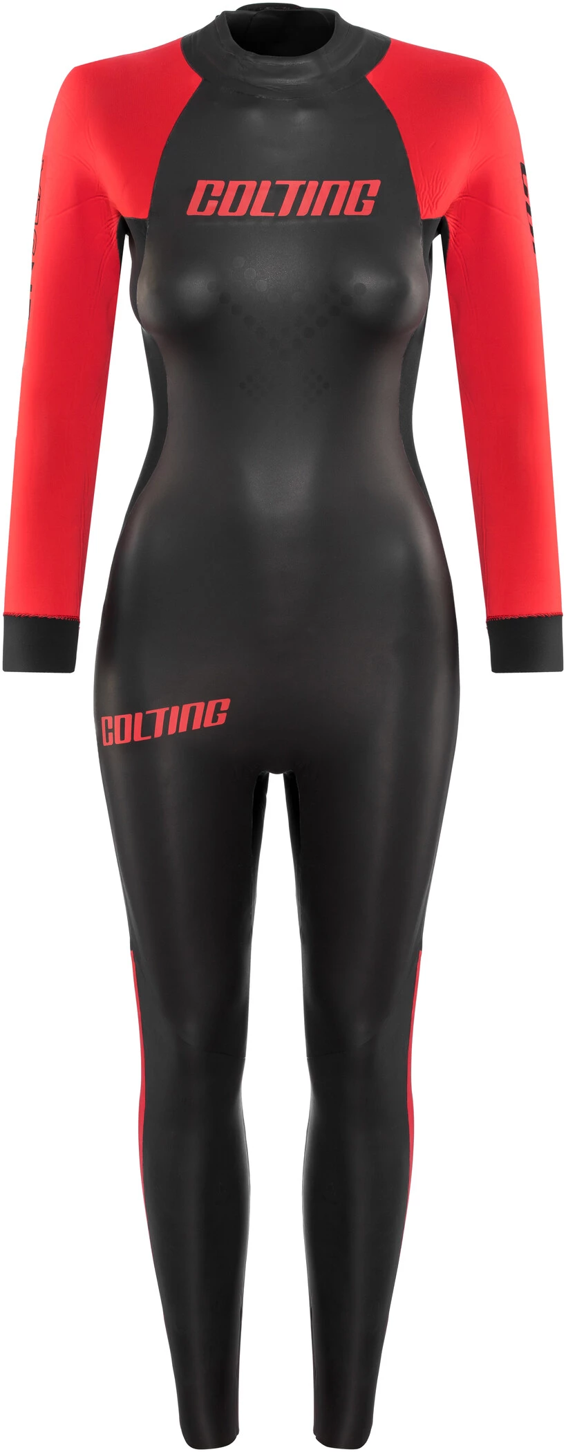 Colting Wetsuits Open Sea Combinaison Femme, noir/rouge 3 Colting Wetsuits Open Sea Combinaison Femme, noir/rouge