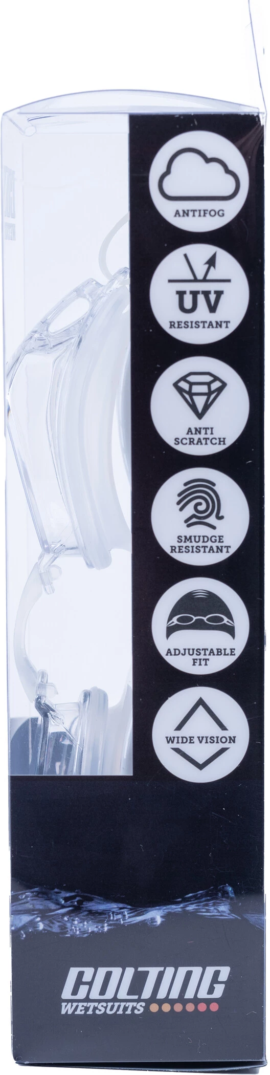 Colting Wetsuits Race Lunettes de protection, rouge 5 Colting Wetsuits Race Lunettes de protection, rouge – Image 3