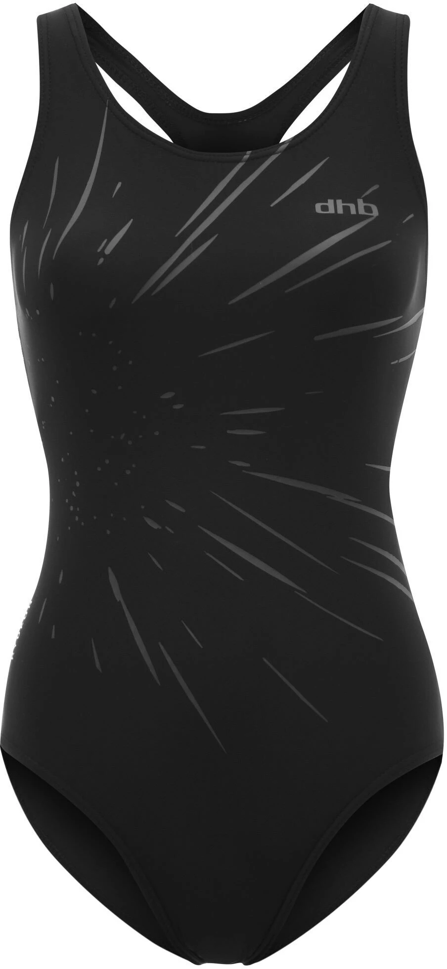 Dhb Hydron Swimsuit Women, noir 4 Dhb Hydron Swimsuit Women, noir – Image 2