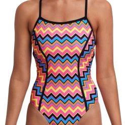 Funkita Bond Girl One Piece Swimsuit Women, Multicolore