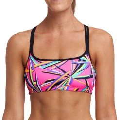 Funkita Criss Cross Top Women, Multicolore 11 Funkita Criss Cross Top Women, Multicolore -Natation Femme Soldes funkita criss cross top women blade stunner 4