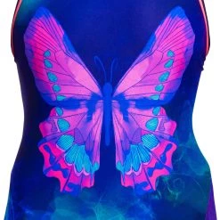 Funkita Diamond Back One Piece Swimsuit Women, bleu/Multicolore