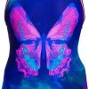 Funkita Diamond Back One Piece Swimsuit Women, Multicolore -Natation Femme Soldes funkita diamond back one piece swimsuit women fly baby 1 3