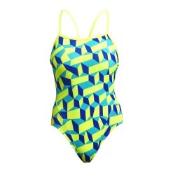 Funkita Single Strap One Piece Swimsuit Women, Multicolore