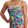 Funkita Single Strap One Piece Swimsuit Women, Multicolore 1 Funkita Single Strap One Piece Swimsuit Women, Multicolore -Natation Femme Soldes funkita single strap one piece swimsuit women bright bergs 1 1