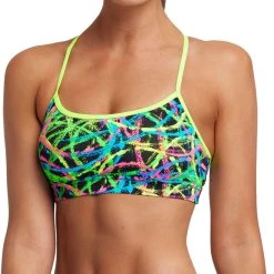 Funkita Swim Crop Top Women, Multicolore 9 Funkita Swim Crop Top Women, Multicolore -Natation Femme Soldes funkita swim crop top women burnouts 4