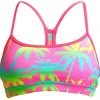 Funkita Swim Crop Top Women, bleu/rose 1 Funkita Swim Crop Top Women, bleu/rose -Natation Femme Soldes funkita swim crop top women hawaiian heaven 1