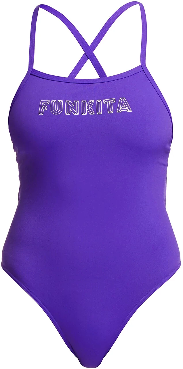 Funkita Tie Me Tight One Piece Swimsuit Women, violet 3 Funkita Tie Me Tight One Piece Swimsuit Women, violet