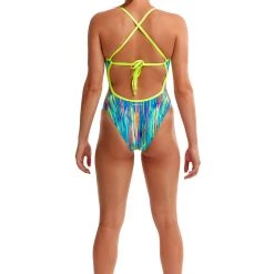 Funkita Tie Me Tight One Piece Swimsuit Women, orange 10 Funkita Tie Me Tight One Piece Swimsuit Women, orange -Natation Femme Soldes funkita tie me tight one piece swimsuit women dripping paint 3