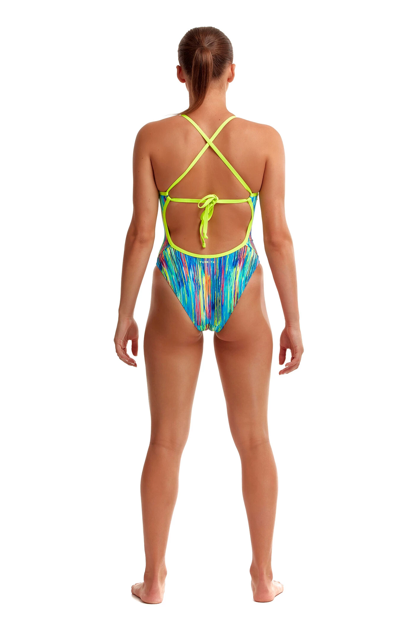 Funkita Tie Me Tight One Piece Swimsuit Women, orange 5 Funkita Tie Me Tight One Piece Swimsuit Women, orange – Image 3