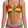 Funkita Tri Top Women, Multicolore 1 Funkita Tri Top Women, Multicolore -Natation Femme Soldes funkita tri top women rainbow racer 1