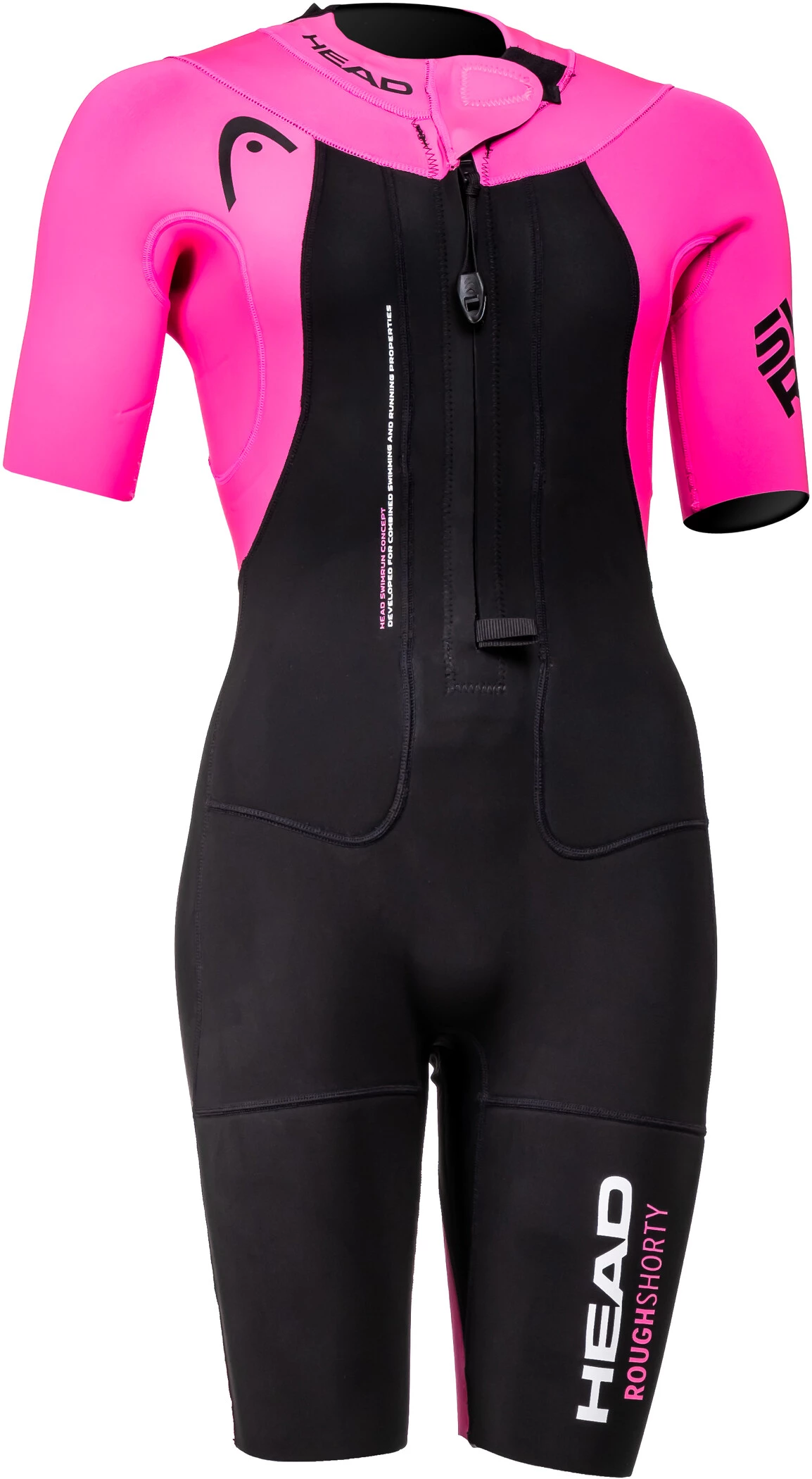 Head Swimrun Rough Shorty Suit Women, noir/rose 3 Head Swimrun Rough Shorty Suit Women, noir/rose