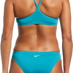 Nike Swim Essential Racerback Bikini Women, rose 5 Nike Swim Essential Racerback Bikini Women, rose -Natation Femme Soldes nike swim essential racerback bikini women aquamarine 2 1