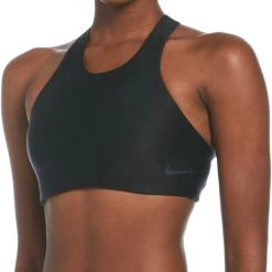 Nike Swim Hydra Lock Fusion Flow Back Bikini Top Women, rouge